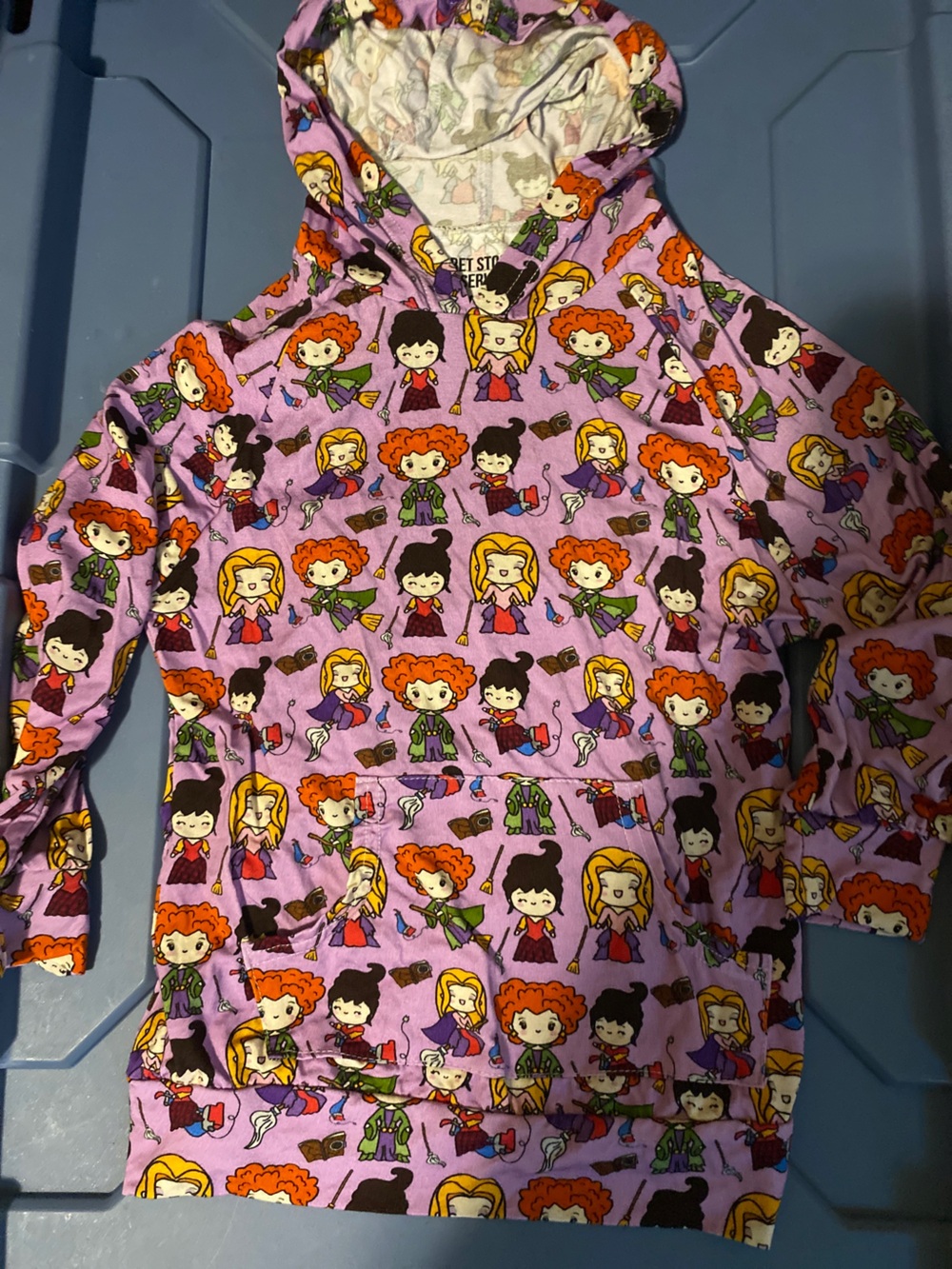 Hocus Pocus bamboo Hoodie Oversized 4t